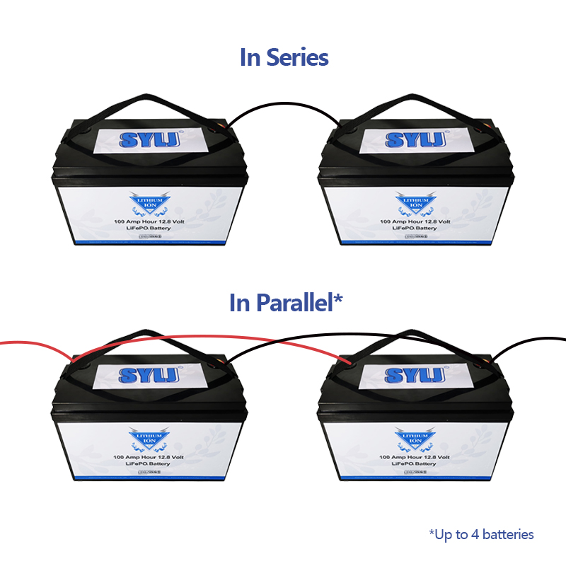 series and parallel lithium battery