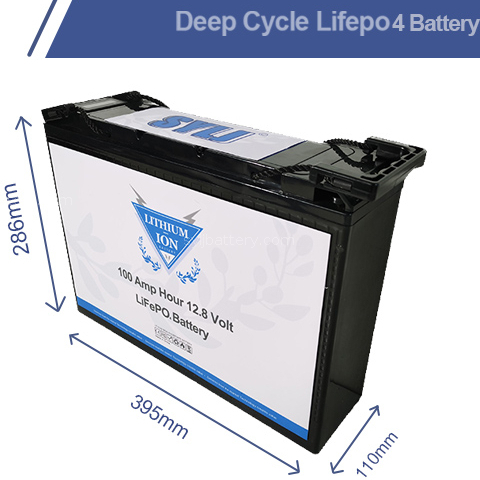 12V 100ah-F LiFePO4 Li-ion Battery