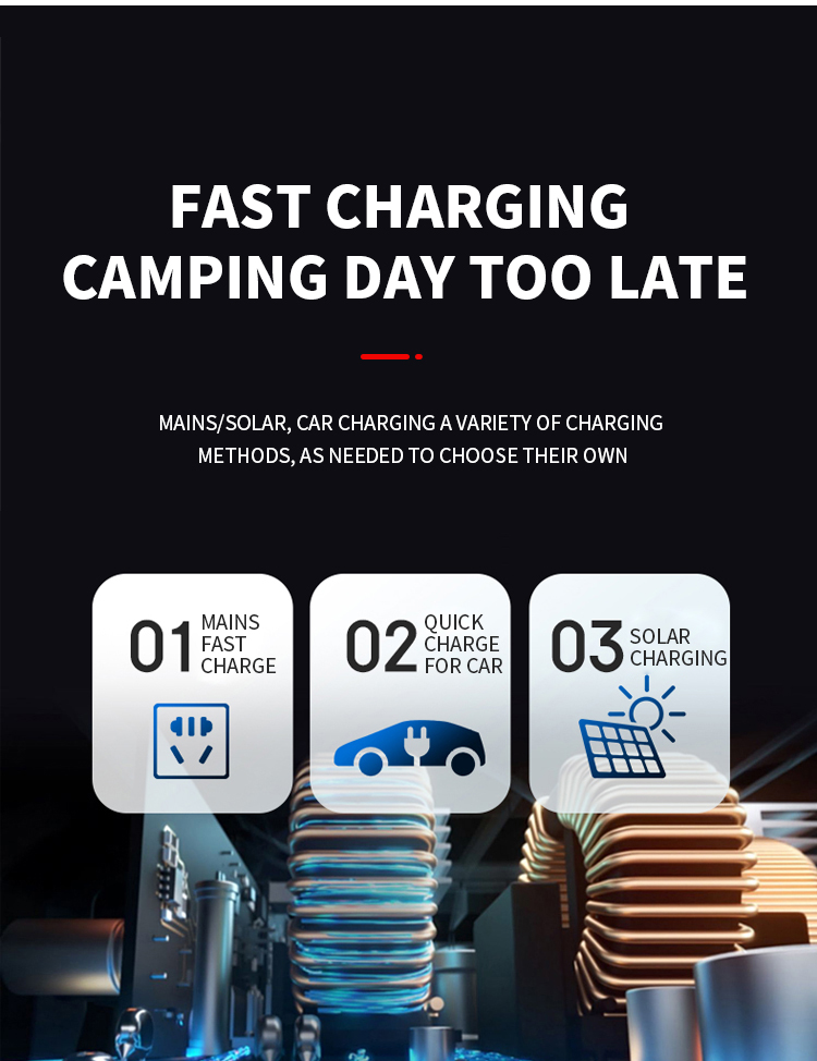 fast charging camping day too late