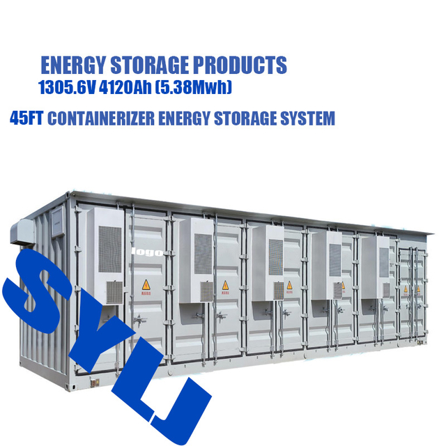 45FT ESS Industrial Energy Storage System 5.38Mwh Bess Container