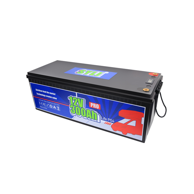 12V PRO 300Ah LiFePO4 Lithium Battery, Built-in 300A BMS, Max.3840W Load Power, Up to 15000 Cycles & 10-Year Lifetime, Perfect for Solar Energy Storage, Backup Power, RV, Camping, Off-Grid