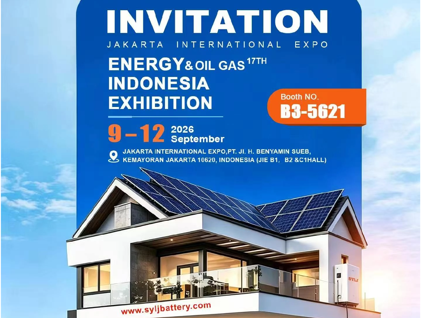 INVITATION 17TH INDONESIA JAKARTA INTTERNATION EXPO ENERGY & OIL GAS EXHIBITION